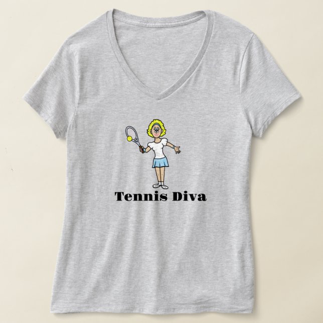 Camiseta Camiseta-Tênis feminina - Loura (Postura )
