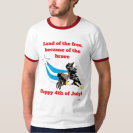 Camiseta Camiseta: Terra dos Livres