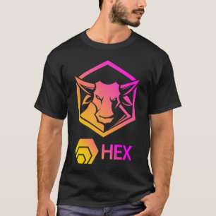 Camiseta Camiseta-touro hexicana HEX Crypto