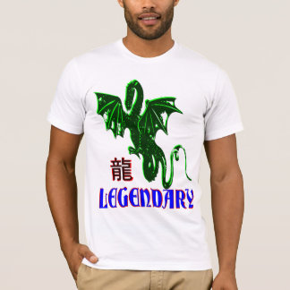 Camiseta ☞♥Camiseta Unisex Bella Canvas T do Dragão Lendári