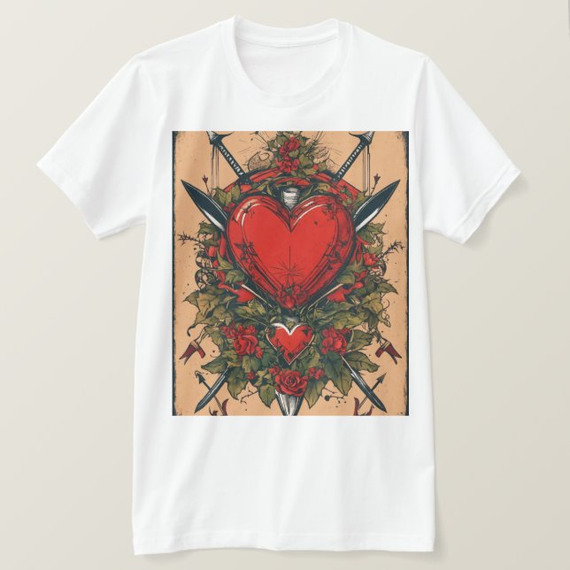 Camiseta "Camiseta Unísex Dragão-Fogo: Ignite seu estilo co (Frente do Design)