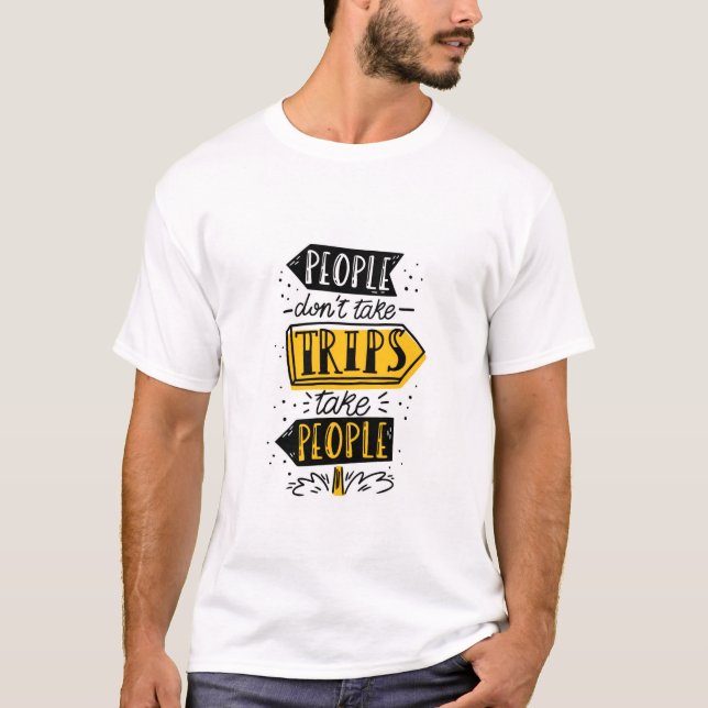 Camiseta Camiseta-viagem de-homem nova  (Frente)