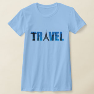 Camiseta Camiseta-viagem feminina