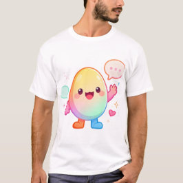 Camiseta CamisetaA Vida Divertida do Ovo