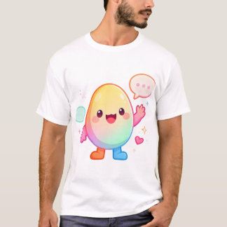 Camiseta CamisetaA Vida Divertida do Ovo