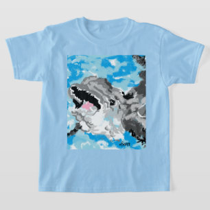 Camiseta Camisetas: Golfinho a Brincar