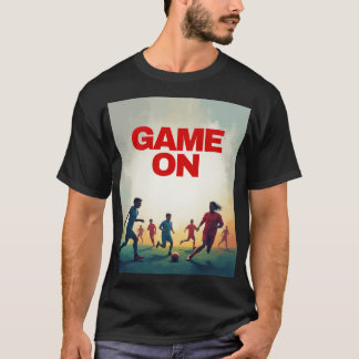 Camiseta "Camisetas Retro Vintage Futebol Game On"