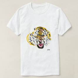 Camiseta Camisetas: Selvagem do Tigre