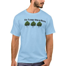 CamisetaSeja Seu Próprio Herói Inspirador Motivaci