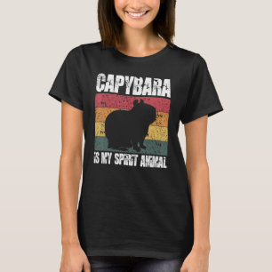 Camiseta Camisinha Capivara é Meu Animal Espírito Capivara 