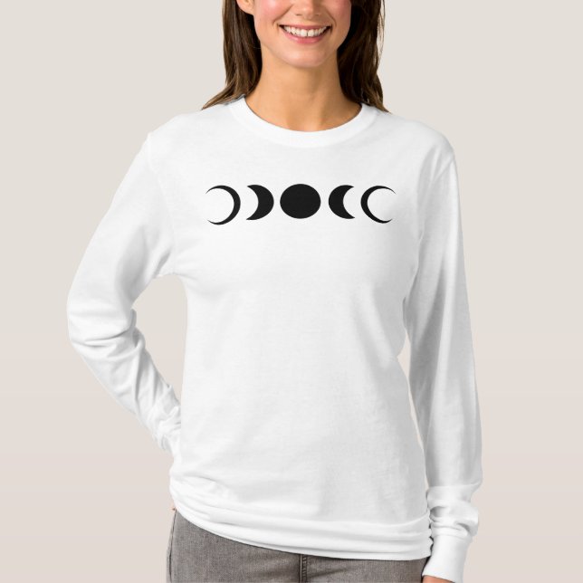 Camiseta Camisola branca com eco (Frente)