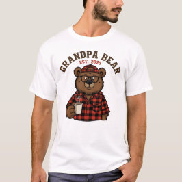 Camiseta Camisola/Camisa do Avô Urso 2025