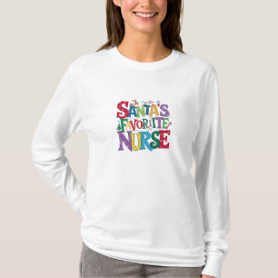 Camiseta Camisola, Camisa-T - Enfermeira - Papais noeis