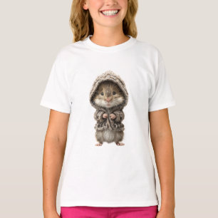 Camiseta Camisola com Capuz Mouse Kids