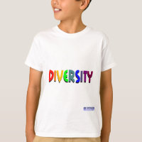 Camisola da juventude da diversidade