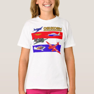 Camiseta Camisola das meninas de Oshkosh