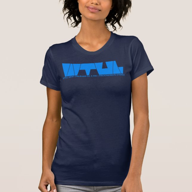 Camiseta Camisola de alças da estação de rádio de WTUL (Frente)