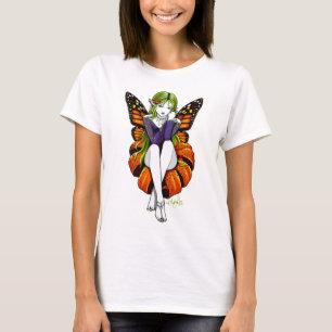 Camiseta Camisola de alças da fada da flor de Lillith do