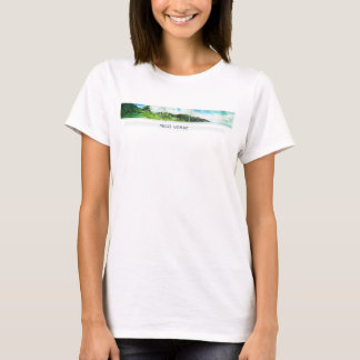Camiseta Camisola de alças das senhoras Mico Verde