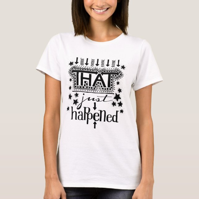 Camiseta Camisola de alças - de que! (Frente)