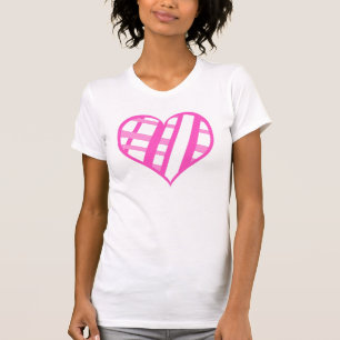 Camiseta Camisola de alças do coração dos namorados