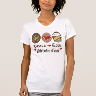 Camiseta Camisola de alças dos espaguetes de Oktoberfest do