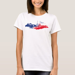 Camiseta Camisola de alças Mulher Branco Básico Paris