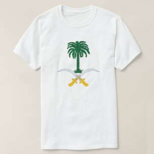 Camiseta Camisola de alças saudita da brasão