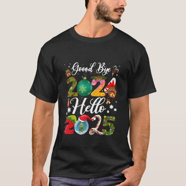 Camiseta Camisola de Natal de uso masculino e feminino (Frente)