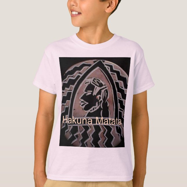 Camiseta Camisola de pulôveres de Hakuna matata Freshi (Frente)