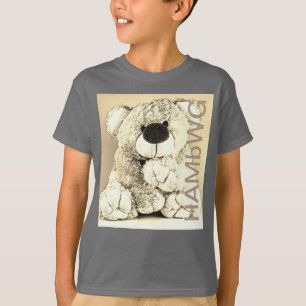 Camiseta Camisola de suor infantil - Urso Teddy