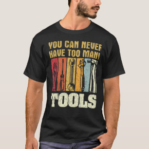 Camiseta Camisola de trabalhador engraçado design de ferram