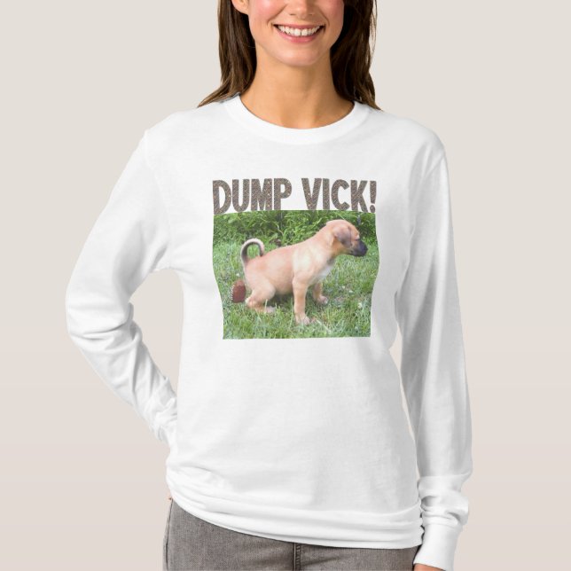 Camiseta Camisola de Vick da descarga (Frente)