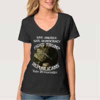 Camisola decote em V Trump
