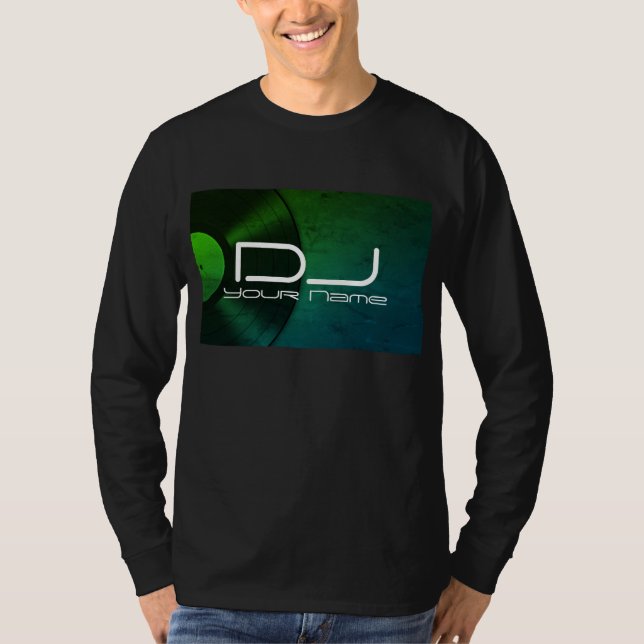 Camiseta Camisola DJ VINYL (Frente)