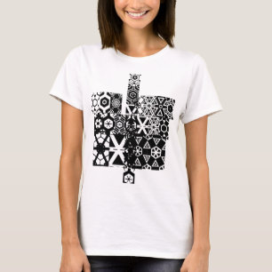 Camiseta Camisola do Raglan das mulheres da forma de Sxisma