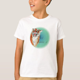 Camiseta Camisola do tigre