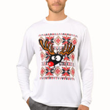 Camisola feia do Natal que rebenta completamente