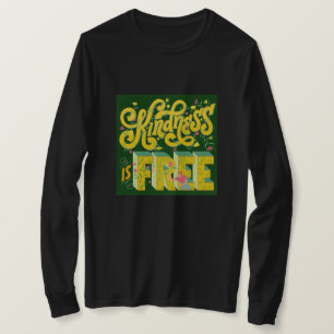 Camiseta Camisola Gráfica Feminina Inspiradora