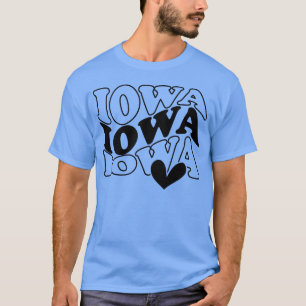 Camiseta Camisola Iowa Women Women engraçado
