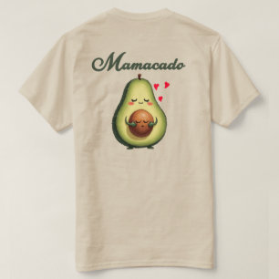 Camiseta Camisola Mamacado elegante para novas mães e bebê 