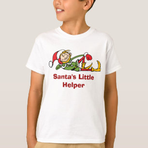 Camiseta Camisola para miúdos - o ajudante pequeno do papa