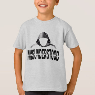 Camiseta Camisola Phantom Glitch Mal Compreendido