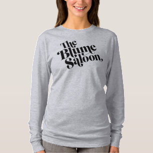 Camiseta Camisola Slouchy do logotipo (cinzenta)