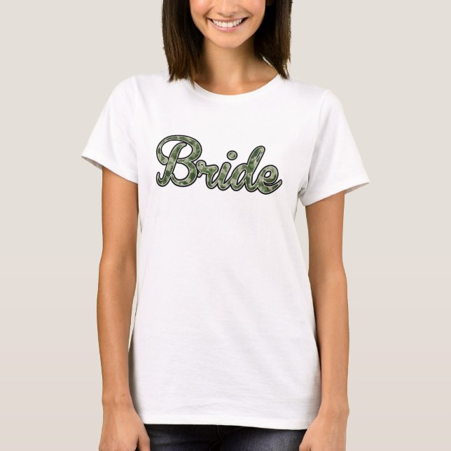 Camiseta Camo Bride (Frente)