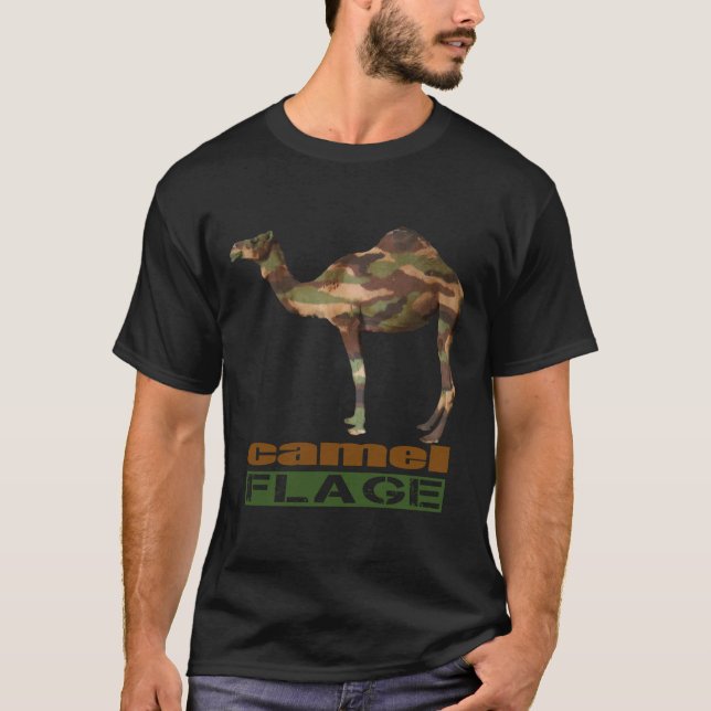 Camiseta camo camelflage essential (Frente)