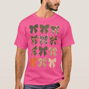 Camiseta Camo Coquette Hunting Camouflage, Arco antigo Arco