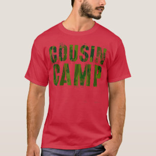 Camiseta Camo COUSIN CAMP Engraçado Vovó vovô reeducação