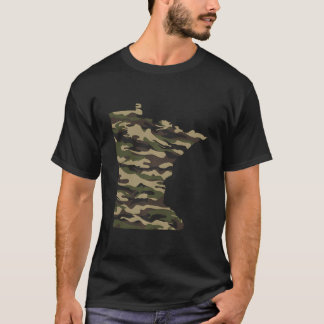 Camiseta Camo de Caçadores de Veados do Estado de Minnesota