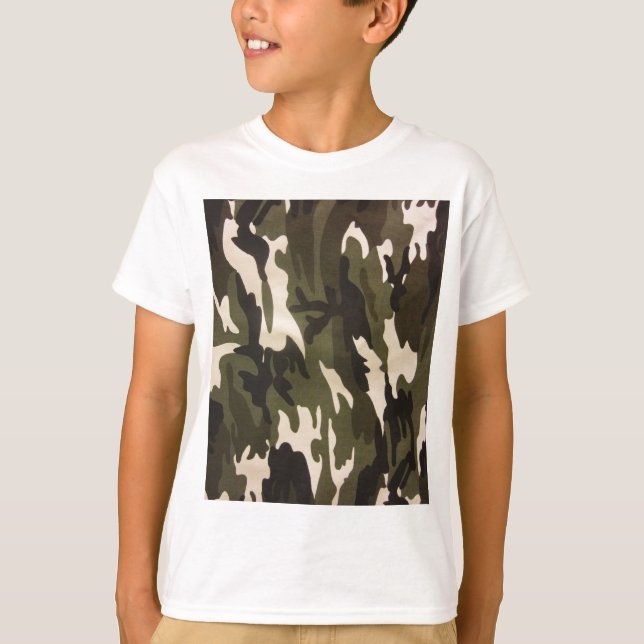 Camiseta Camo Impressão (Frente)